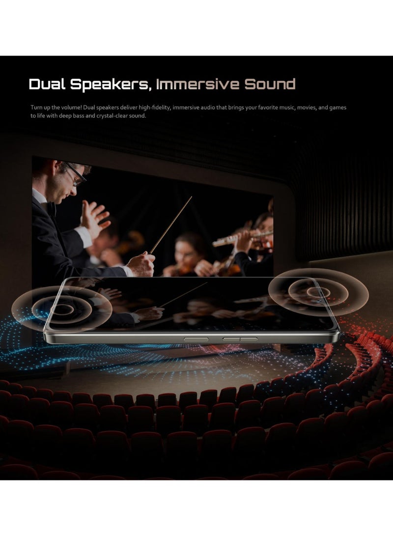 Cubot هاتف ذكي أندرويد 15 كوبوت P90، شاشة 6.88 بوصة 120 هرتز، 24 جيجابايت رام + 256 جيجابايت روم، معالج G100 ثماني النواة، 2.2 جيجاهرتز، 64 ميجابكسل، 5100 مللي أمبير، NFC، هاتف 4G - Image 5